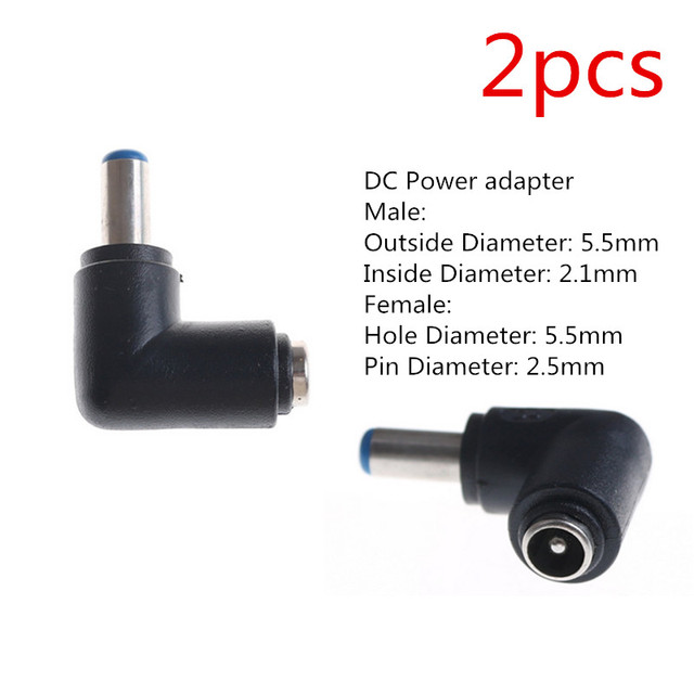 DC Power Connectors Pin Female Plug Jack Male Plug Jack Socket Adapter PCB Base DIY Adapter Connectors
