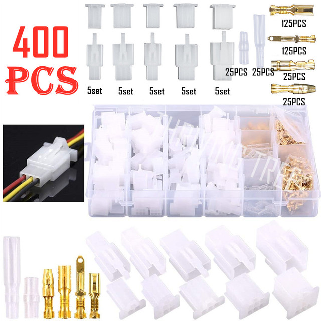 1200/380pcs/set Car Motorcycle Electric 2.8mm 2 3 4 6 9 Pin Connector Wire Terminal Fixed Hook Male Female Terminals