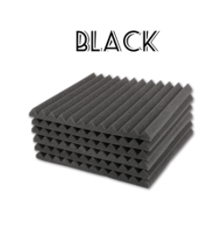 24pcs 300x300x25mm Studio Acoustic Foam Foam Sound Proofing Sound-proof Sponge Soundproof Absorption Treatment Panel