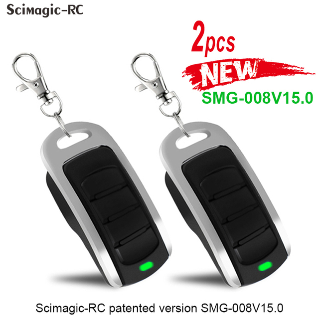 Scimagic-RC Multi Frequency 280-868MHz Clone Garage Remote Control 433MHz 868MHz Rolling Code Transmitter Command Gate Key Fob