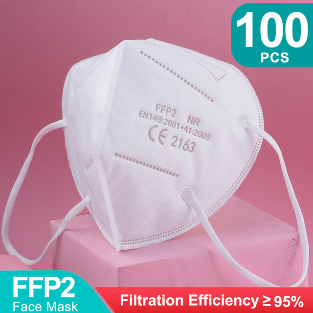 20-100pcs ffp2fan ce mascarillas ffp2reuse zable protective colors mouth mask kn95 masque ffpp2 mascarillas kn95 certificate