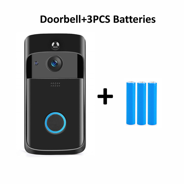 Wsdcam - Smart Video Doorbell, Wireless Intercom, Intercom, WiFi, Apartment Doorbells, Video Surveillance, Support Mobile Phone Connectivity, Home Security Cameras