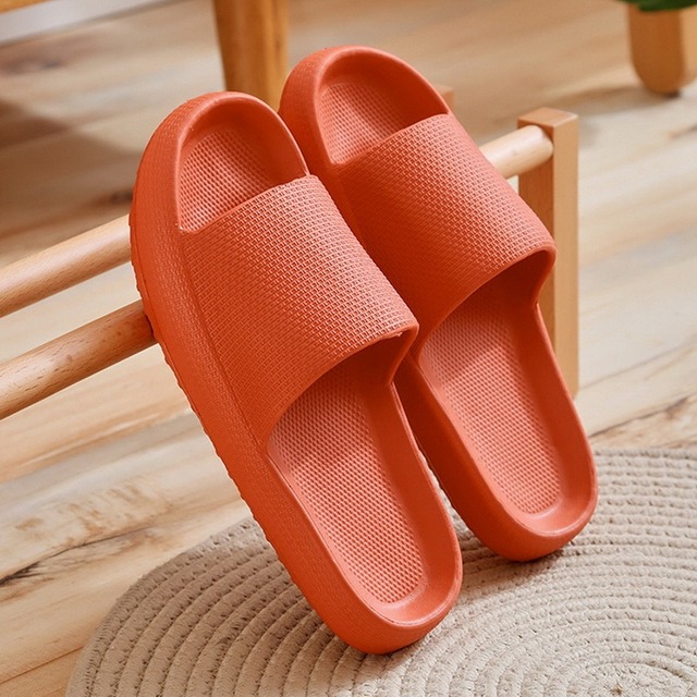 Female Home Slippers Summer Women Thick Platform Slides Women's Sandals Flip Flops Beach Sandal Mule Anti-slip Slippers for Men