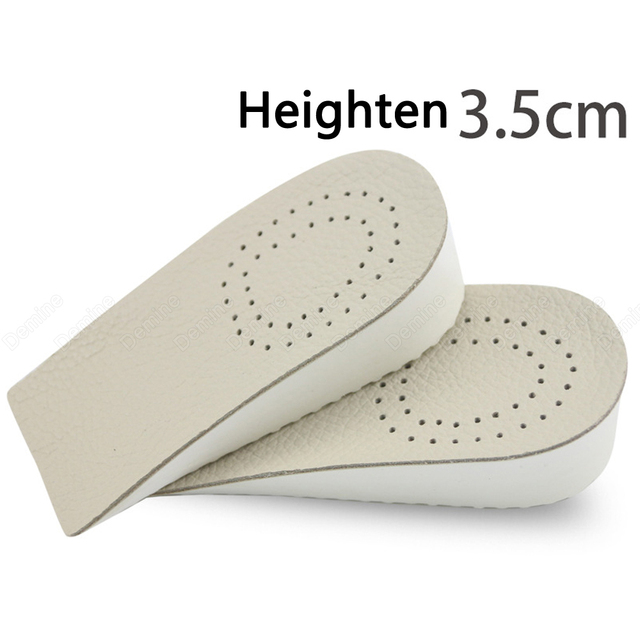 Invisible Half Insoles for Women Shoes Insert Height Heel Pads Shoe Lift Height Insoles Foot Care Concave Heel Cushion Pad