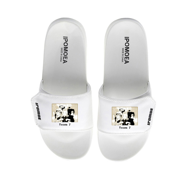 Unisex Anime Soft Bottom PVC Plain Buckle Slippers Babouche Sandals Slides