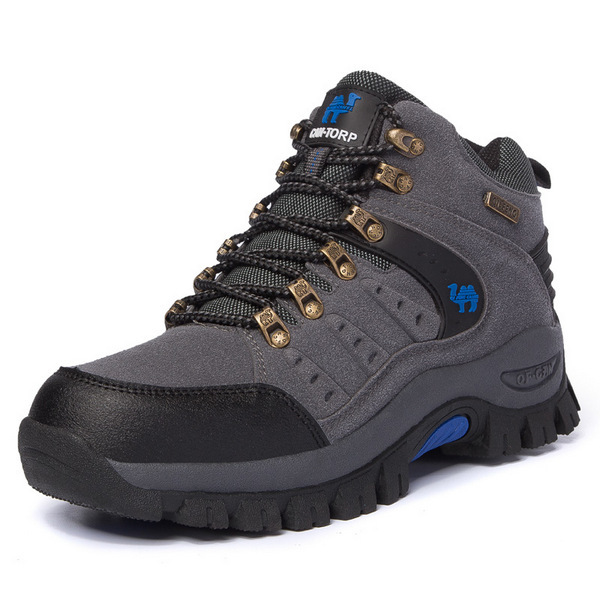 Men's hiking boots, suede men's hiking boots, comfortable and resistant shoes, classic and fashion style