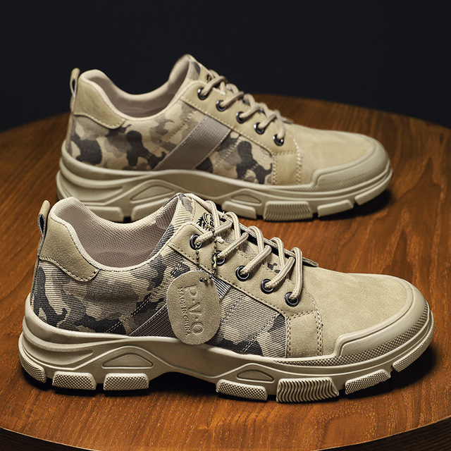 2022 New Sneakers Breathable Camouflage Casual Men Shoes Low Tooling Canvas Shoes Men Sneakers zapatos de hombre