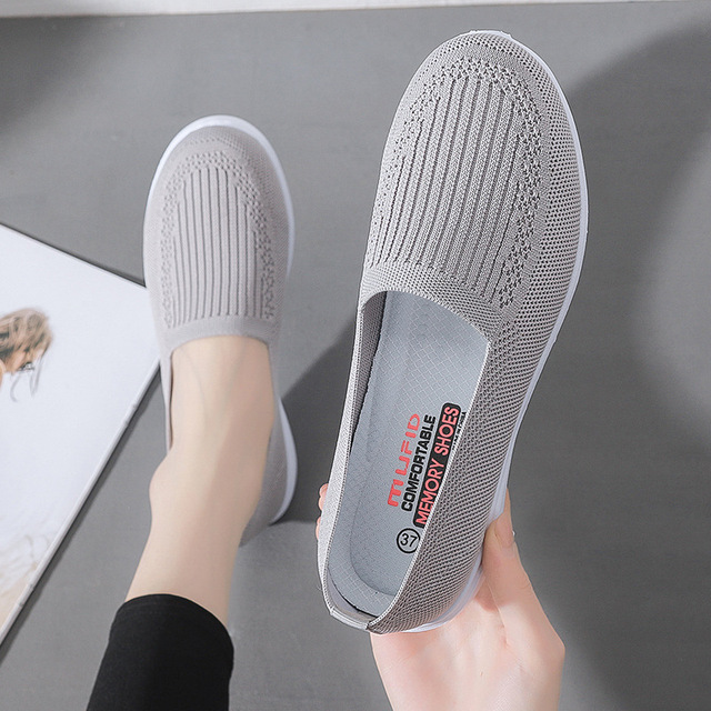 Mesh shoes women summer old Beijing cloth shoes women's shoes breathable hollow mesh casual sneakers women middle-aged mom shoes