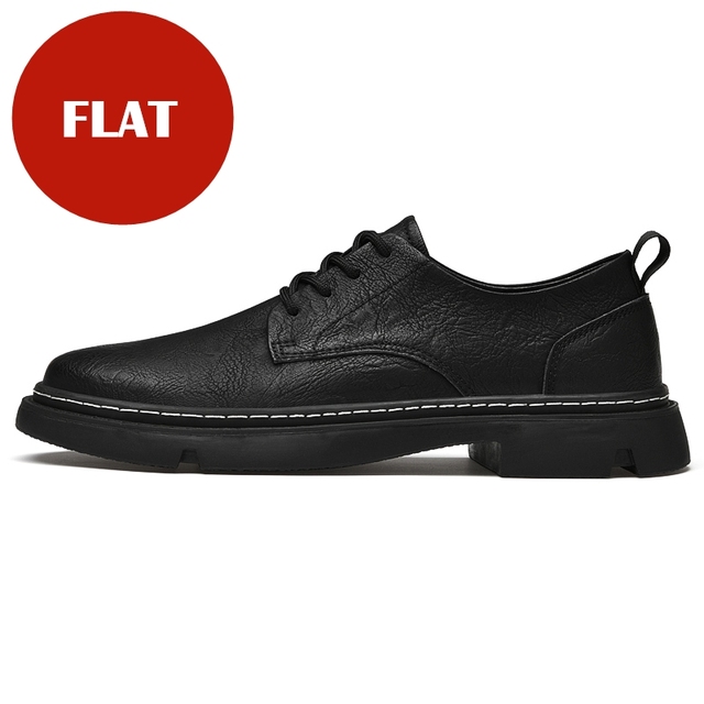 Flat /5 Cm Men's Casual Shoes Genuine Leather Lift Men Men Shoes Elevator Shoes Height Increase Shoes for Men Business Fashion