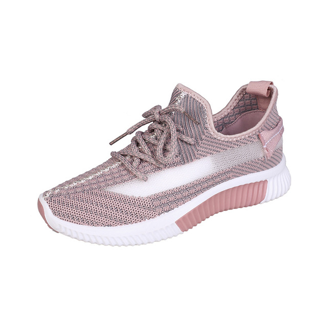 Women Vulcanized Sneakers Weave Mesh Platform Shoes Ladies Spring Autumn Trend Chunky Sneakers Flats Women Casual Sneakers