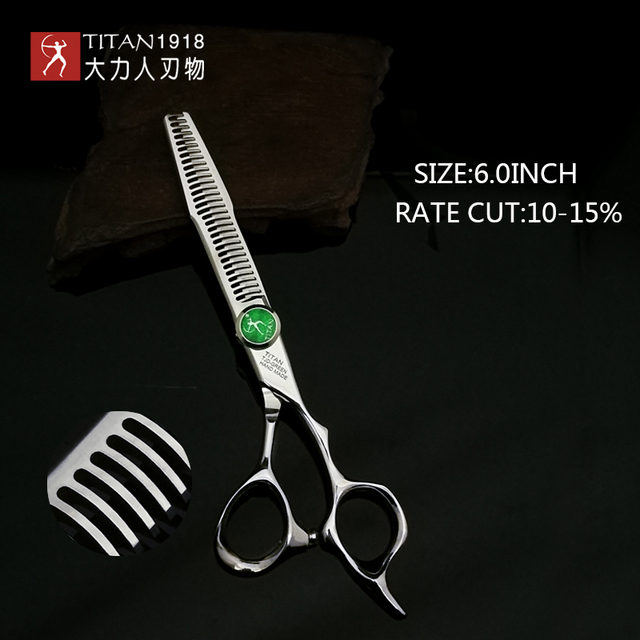 Titan hairdressing scissors 6 inch hair scissors professional barber scissors cutting thinning styling tool hairdressing shear