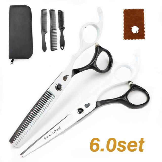 New Professional Hairdressing Scissors, Hair Cutting Barber Set High Quality Scissors Salon 6.0 inch Multi Color Options