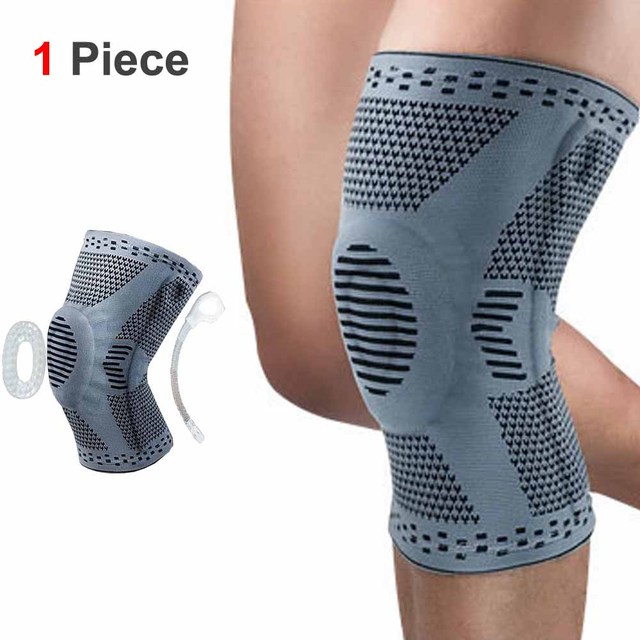 Professional Compression Knee Brace Support Protector for Relief of Arthritis, Joint Pain, ACL, MCL, Cartilage Tear, Post Surgery