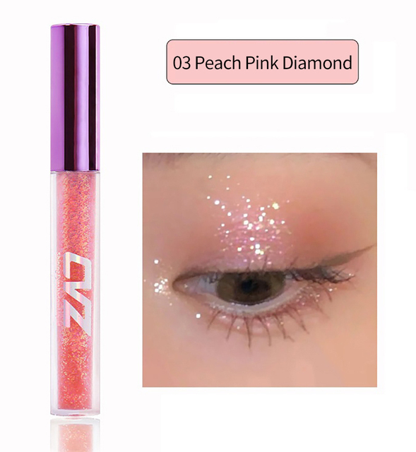 New Eyeshadow Glitter Waterproof Eyes Make Up Full Professional Pigment Liquid Shadow Beauty Makeup Cosmetics