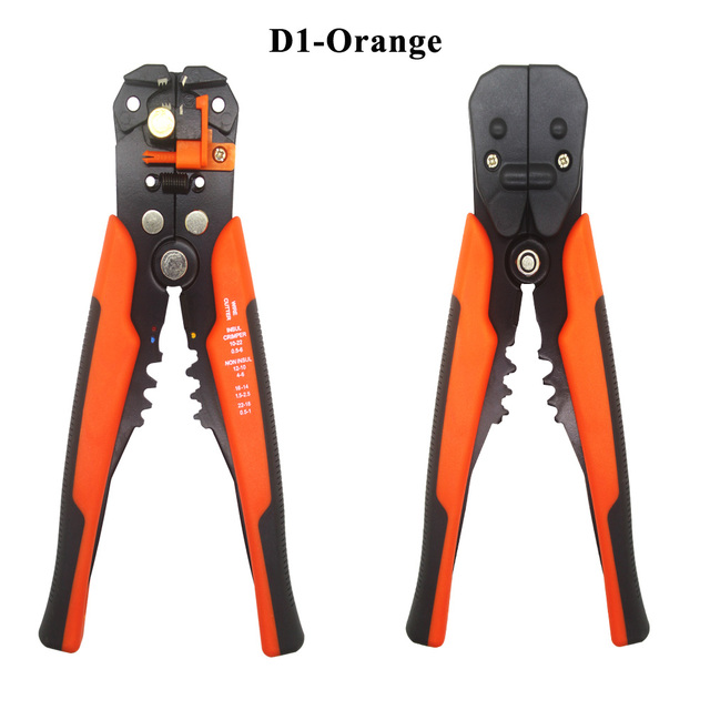 Multifunctional stripping pliers, used for cable cutting, crimping terminal 0.2-6.0mm, high precision automatic brand hand tool