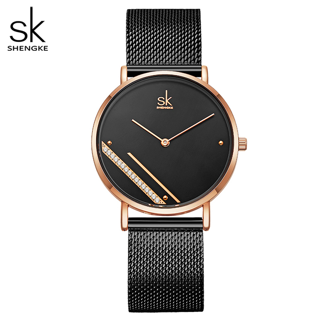 Luxury Women Watches Quartz Watch Female Thin Steel Simple Business Wristwatch Ladies Diamond Dress Watch Women Relogio Feminino