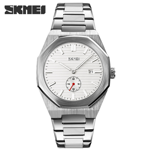 New Sport Wristwatch For Man SKMEI Top Brand Stainless Steel Waterproof Watches Men Watch Military Quartz Wristwatch Montre Homme