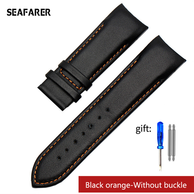 Genuine Calfskin Watchband Watch Band Strap for Tissot Couturier T035 T035617 627 T035439 Watch Band 22/23/24mm Brush Buckle