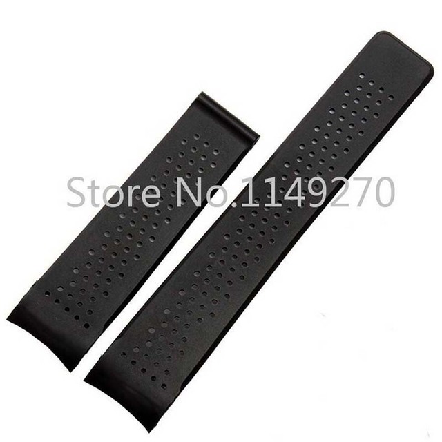 Breathable Wrist Straps, Elastic, With Stainless Steel Deployment Buckle, For Swimming, 22mm, 24mm