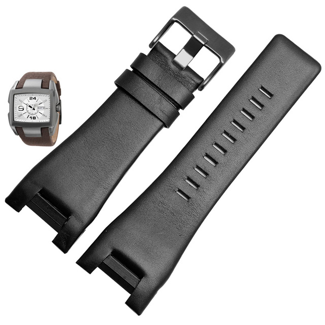 For Diesel DZ1216 DZ1273 DZ4246 DZ4247 DZ287 Watch Bracelet Man Watchband Wrist Band Genuine Leather Watch Strap 32mm