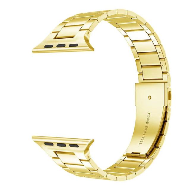 Luxury Metal Strap for Apple Watch 45mm 41mm 44mm 42mm 40mm 38mm Stainless Steel Strap Accessories for iWatch 7 6 5 4 3 2 1 SE