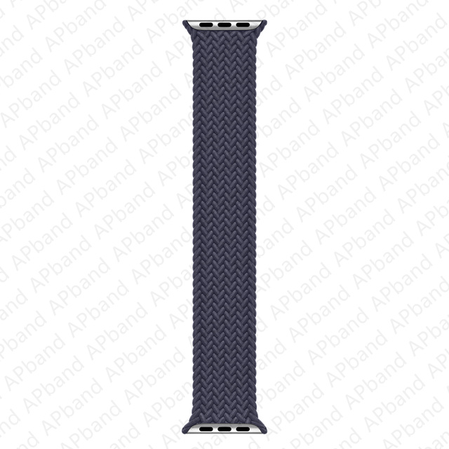 Strap for Apple Watch Band 45mm 41mm 44mm 40mm 42mm 38mm 1:1 Formal Nylon Braided Solo Loop Bracelet iWatch Series 3 4 5 SE 6 7