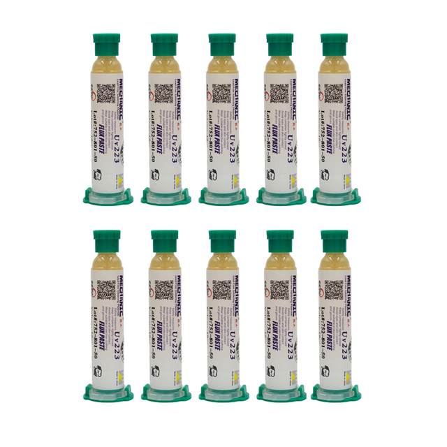 Mechanical Soldering Paste Flux UV223 UV559 Lead Free No Clean Smd Soldering Resistant For Phone Welding Repair PCB BGA Smd Rework