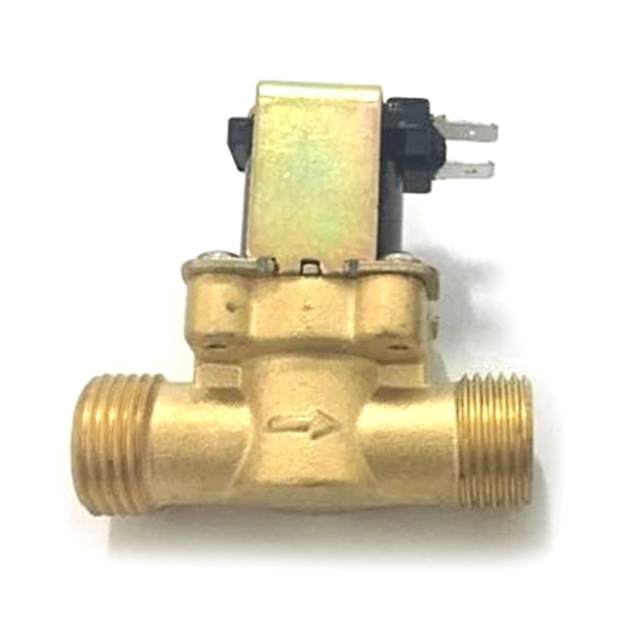 Brass G1/2'' Thread Pressurized Electric Solenoid Valve DC12/24V AC220V Normally Closed Suitable For Durable Water Heater