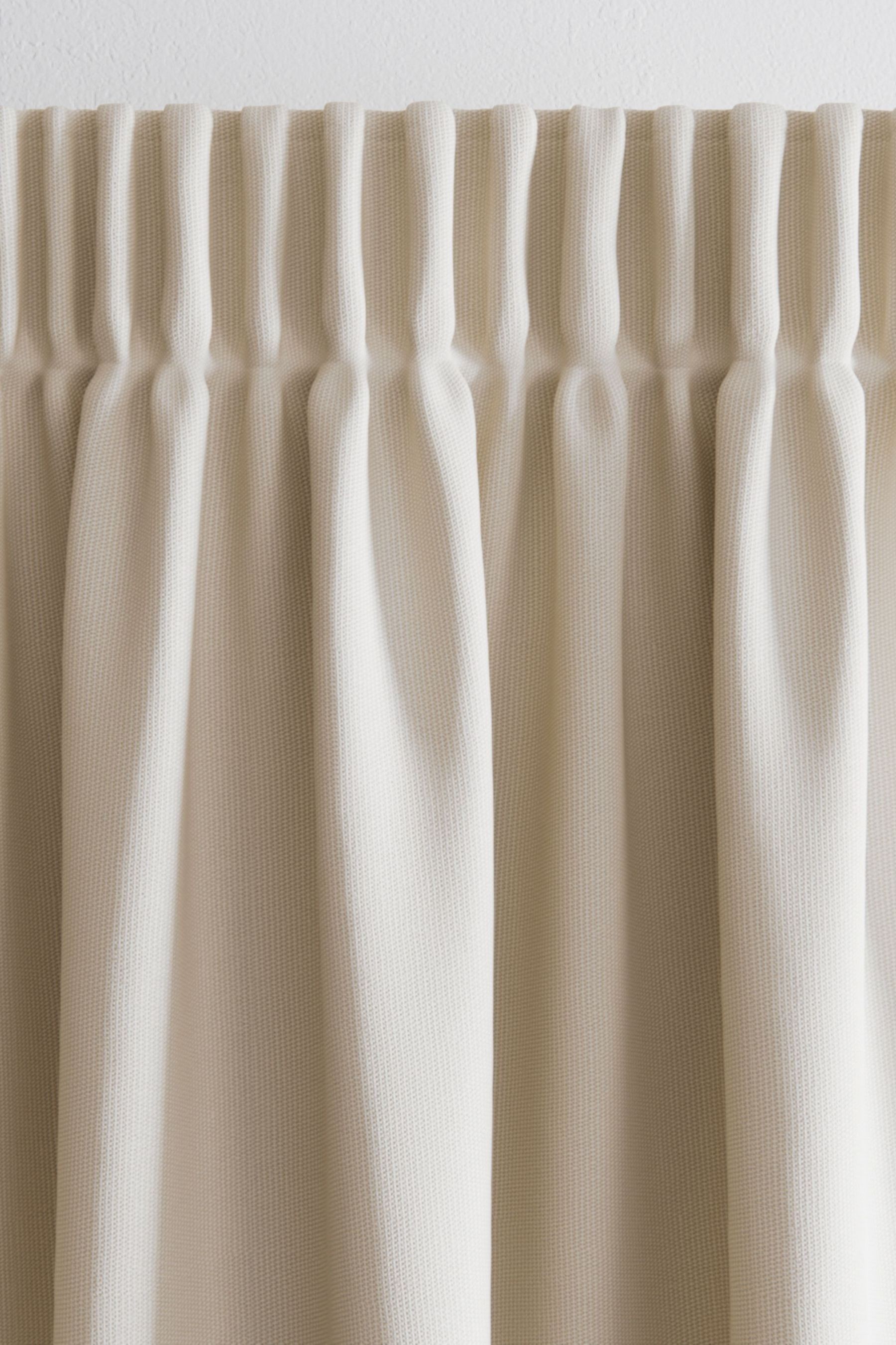 Cotton Curtains Pencil Pleat Blackout/Thermal