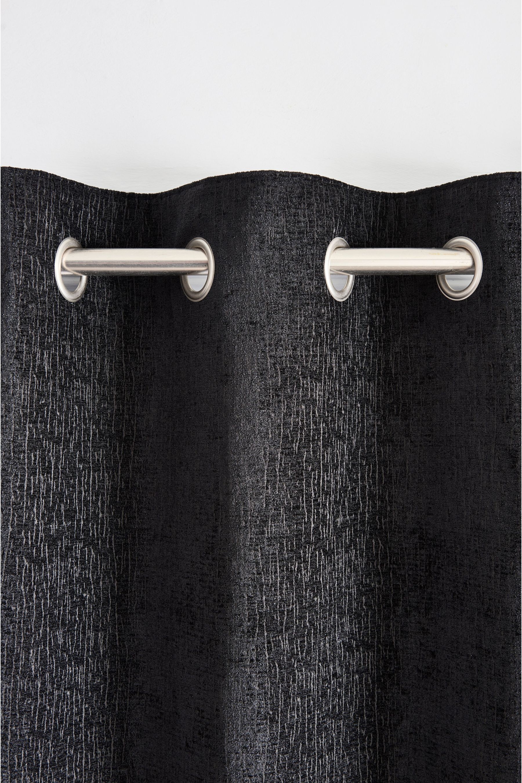 Heavyweight Chenille Curtains Eyelet Lined