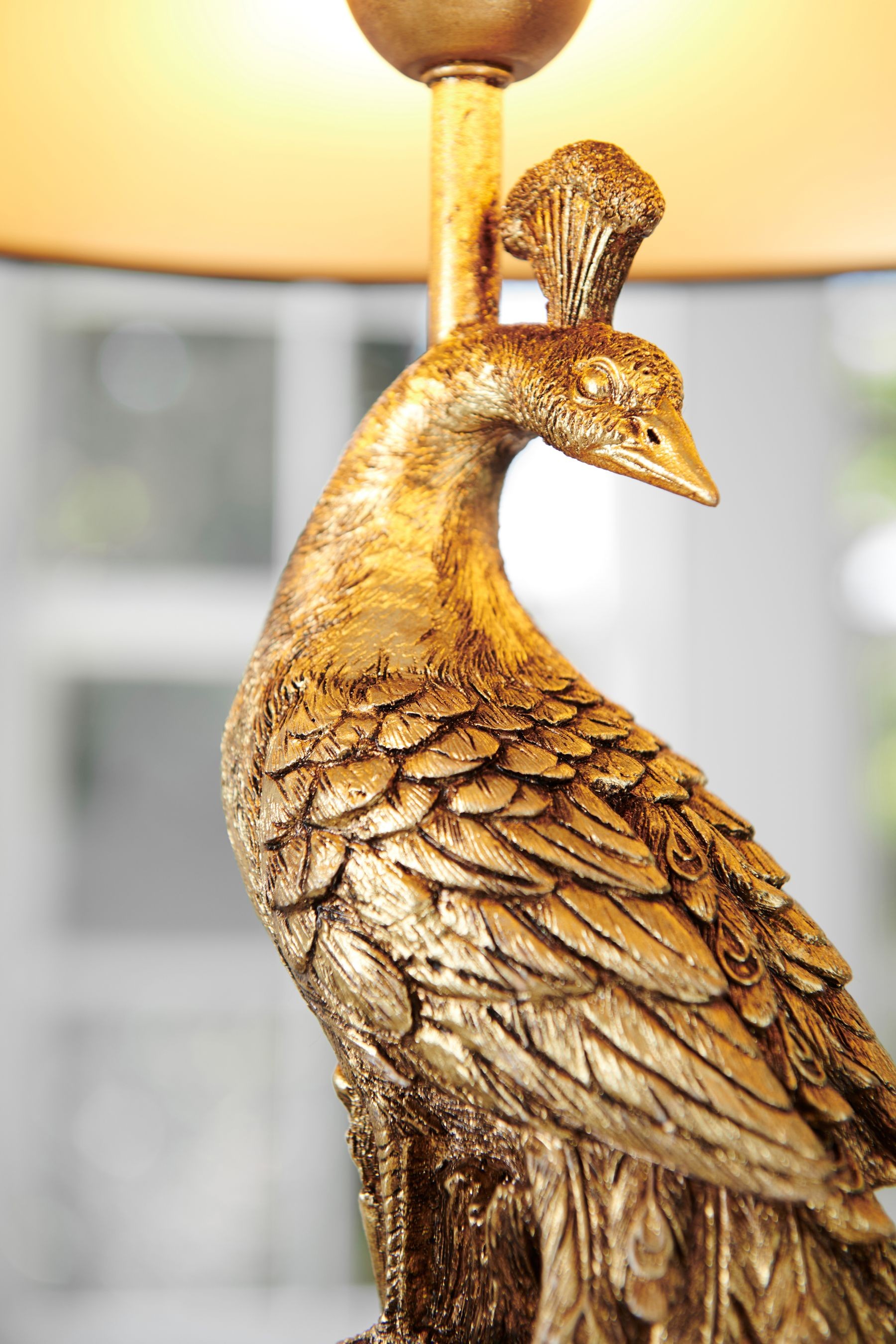 Peacock Floor Lamp