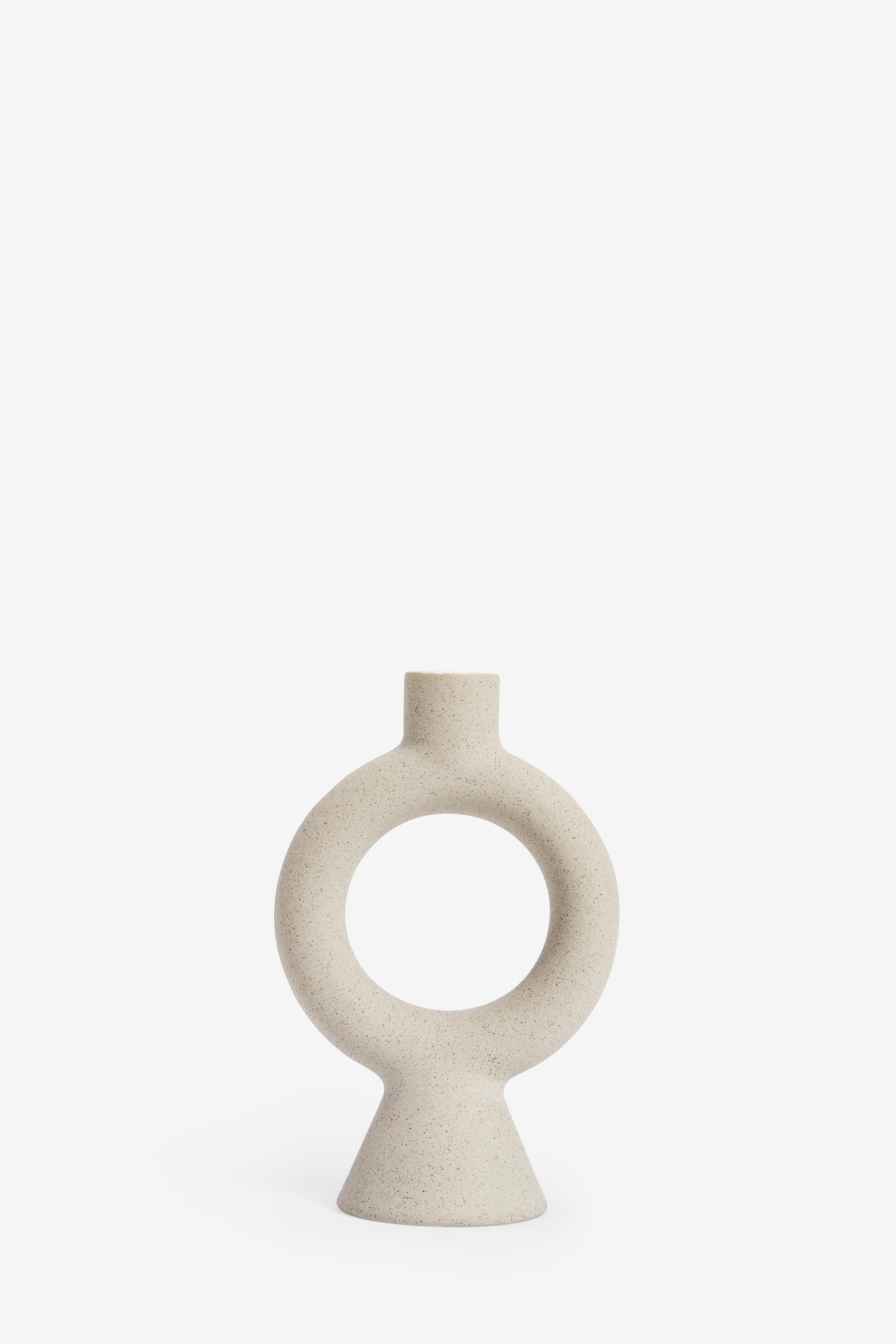 Sculptural Ceramic Candlestick