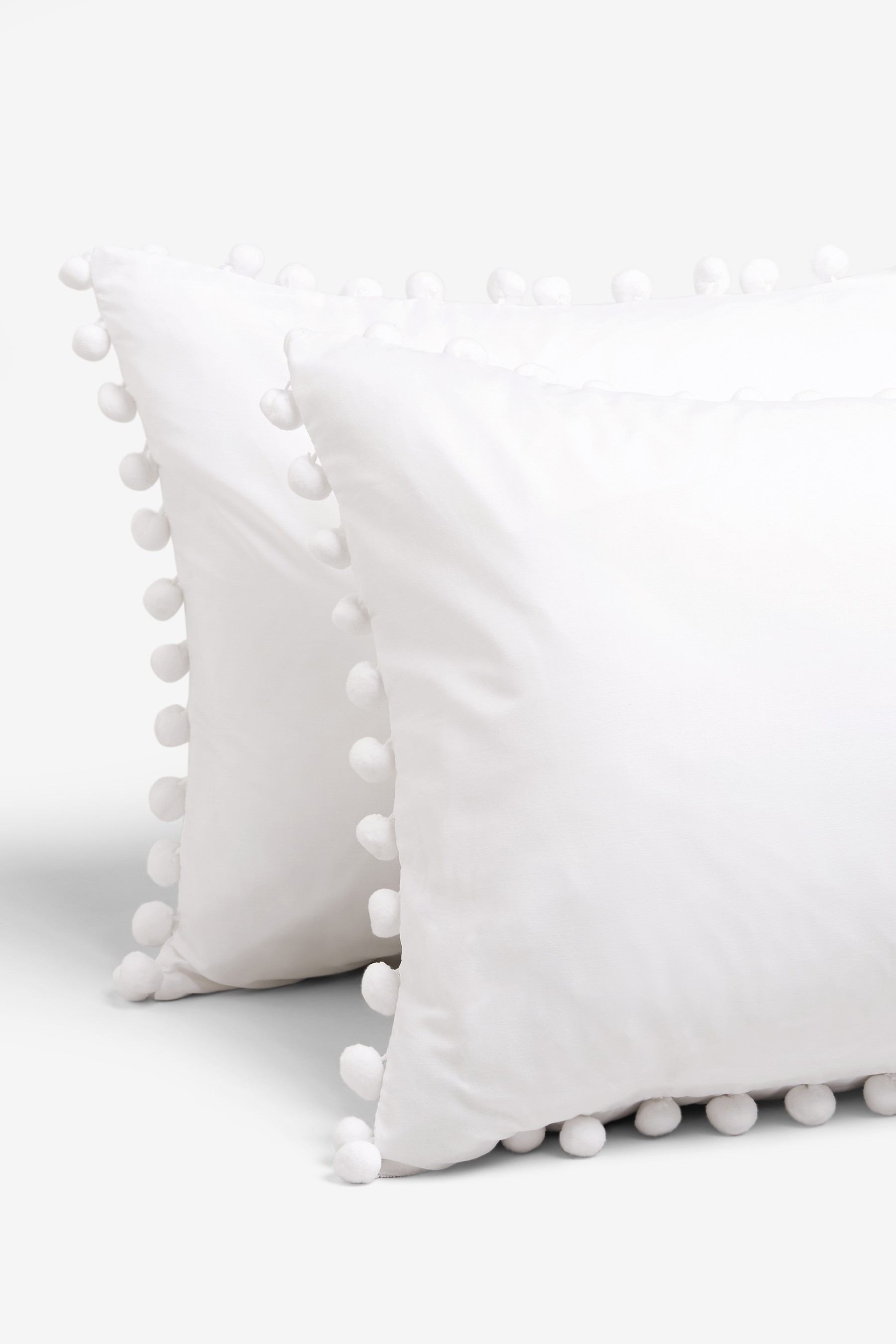 Pom Pom Duvet Cover And Pillowcase Set