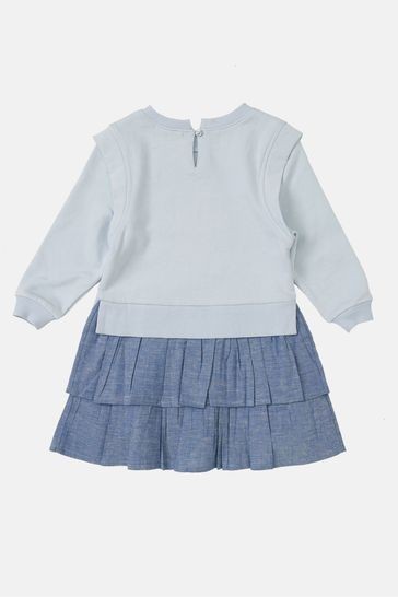 Angel & Rocket Blue Tara Sweat Rara Dress