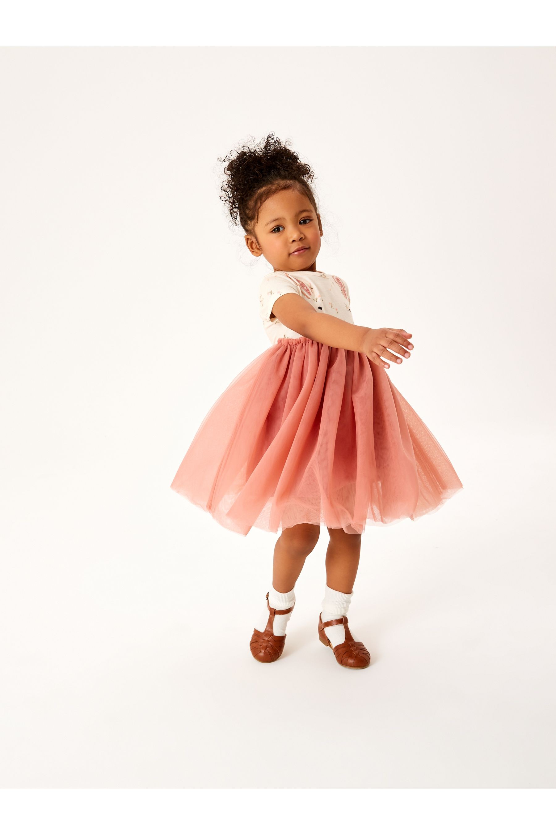 Short Sleeve Party Tutu Dress (3mths-7yrs)