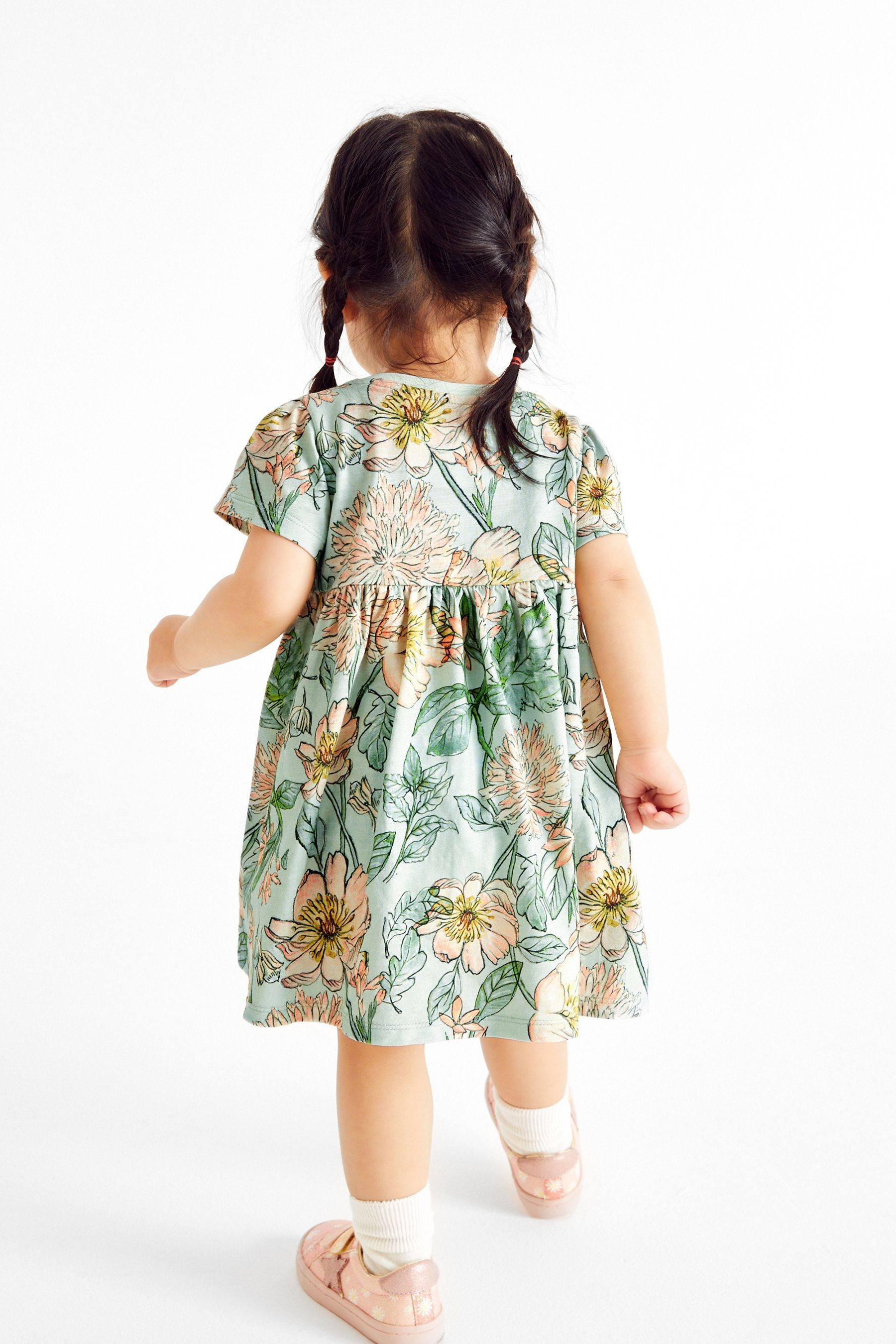 Short Sleeve Jersey Dress (3mths-7yrs)