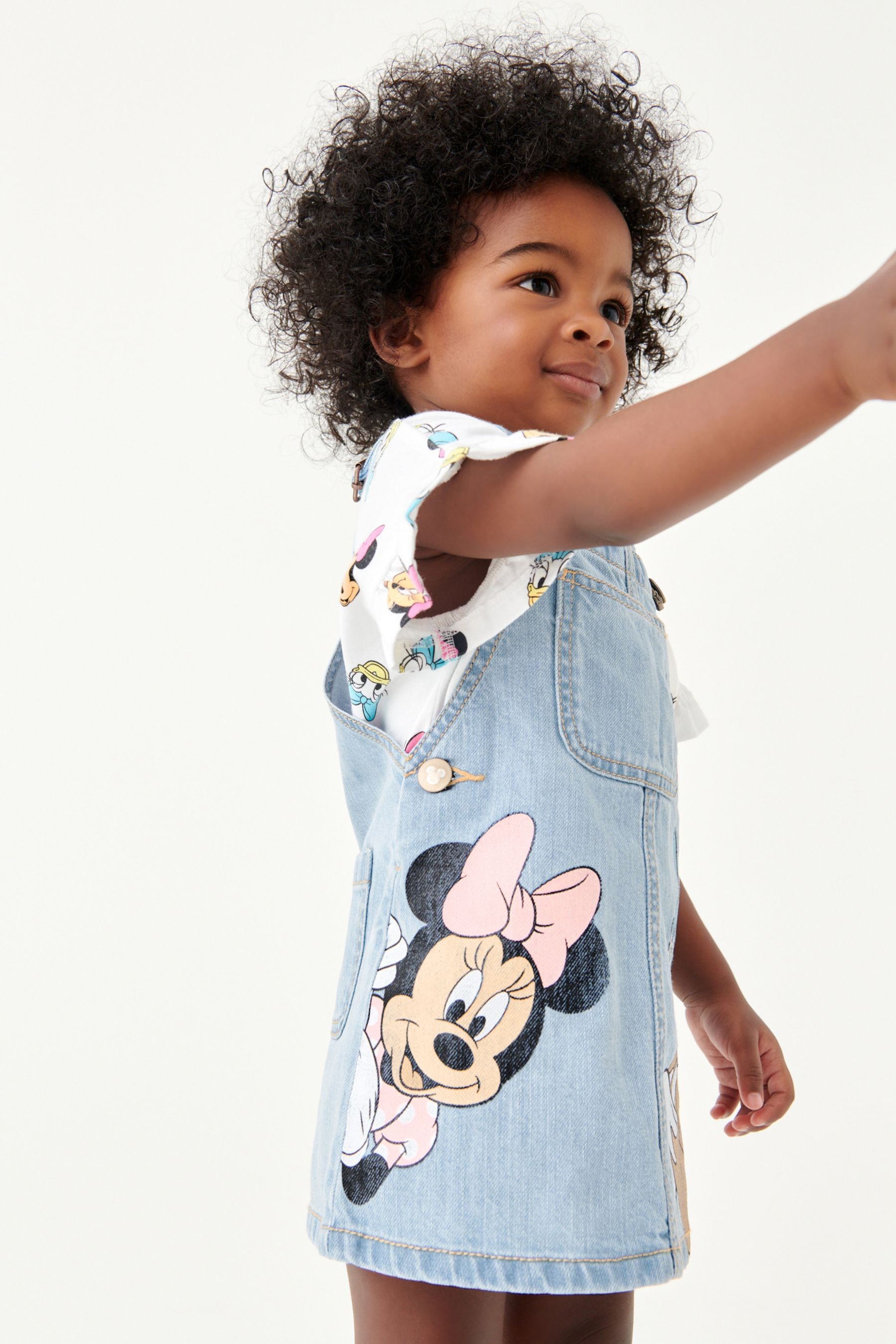 Minnie Mouse And Daisy Duck Pinafore Set (3mths-8yrs)