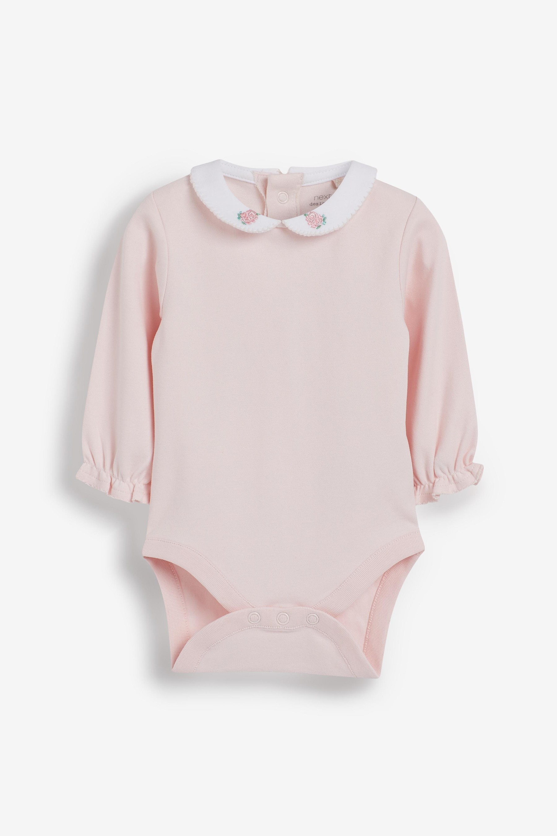 3 Pack Premium Long Sleeve Baby Bodysuits