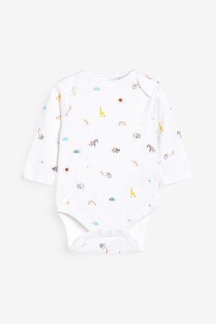 Baby 7 Pack Long Sleeve Bodysuits (0mths-3yrs)