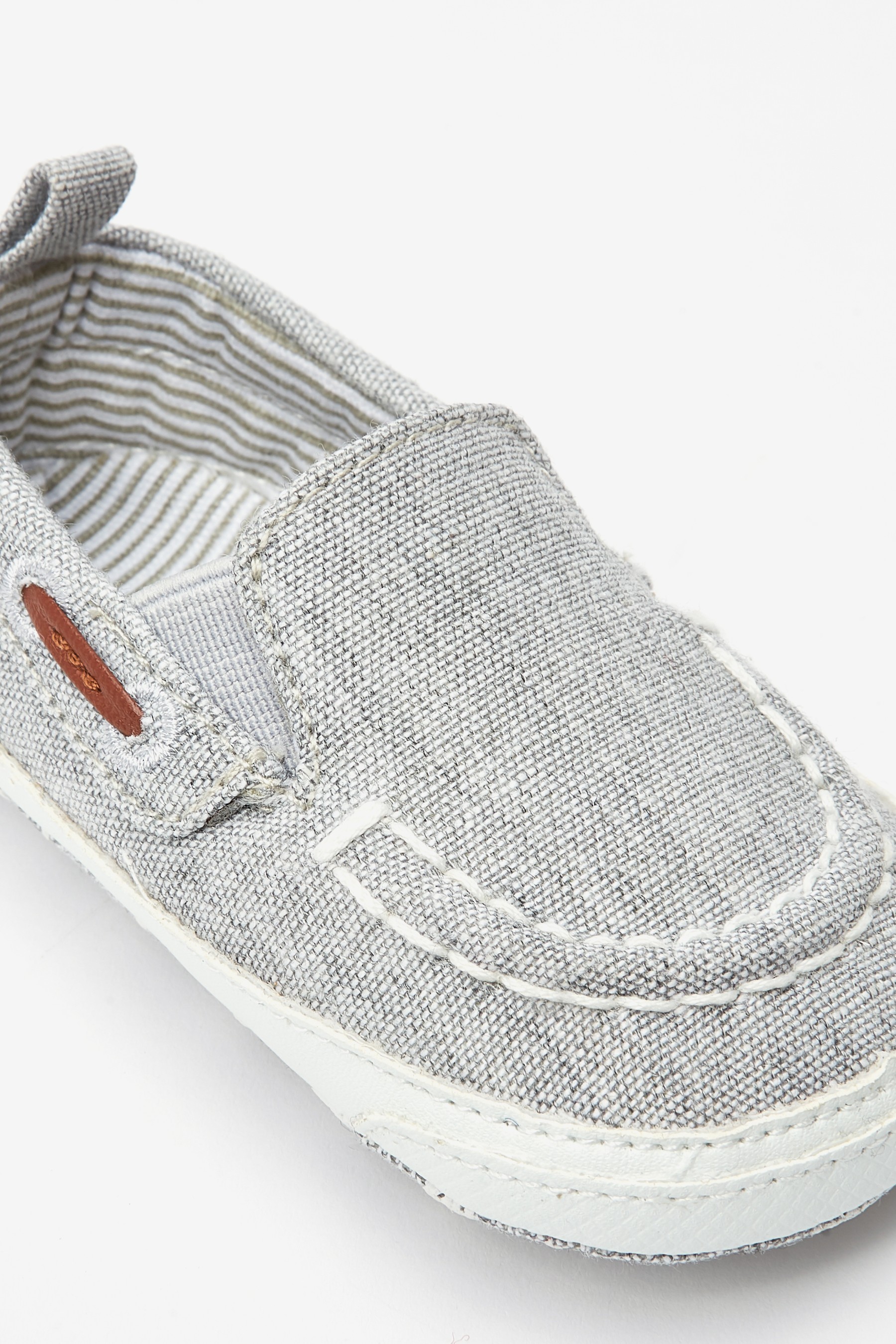 Baby Pram Slip-On Boat Shoes (0-24mths)