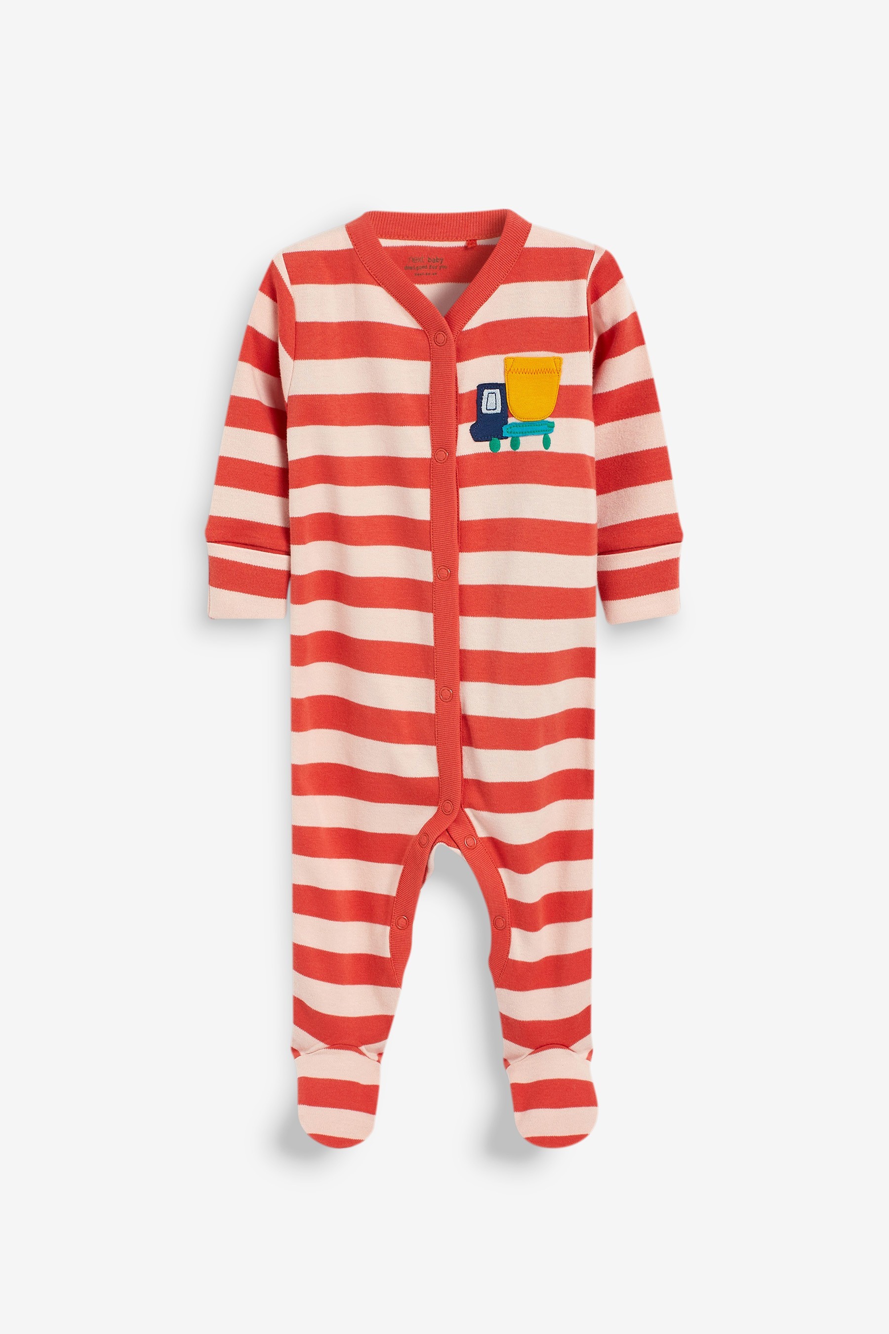 Baby 3 Pack Sleepsuits (0mths-2yrs)