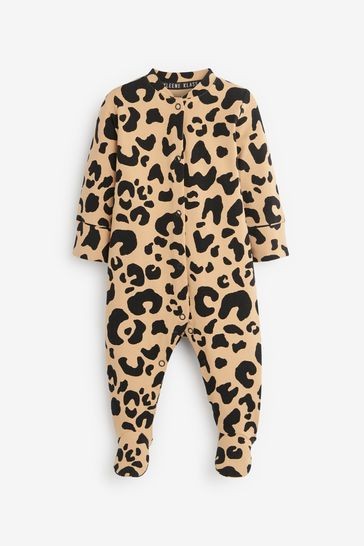 Myleene Klass Baby Animal Print Sleepsuits 2 Pack