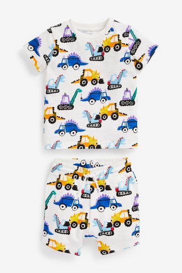 4 Pack T-Shirt and Short Set (3mths-7yrs)