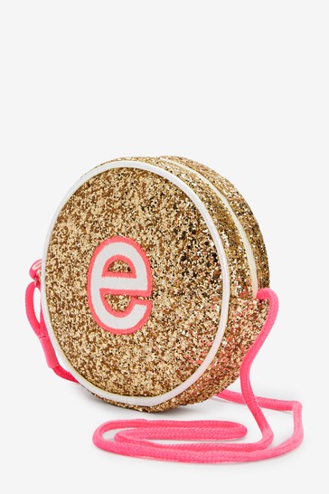 Initial Glitter Bag