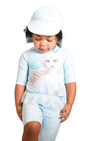 Brand Threads Girls Frozen 4 Piece Set