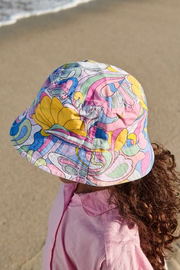 Printed Bucket Hat (3-16yrs)