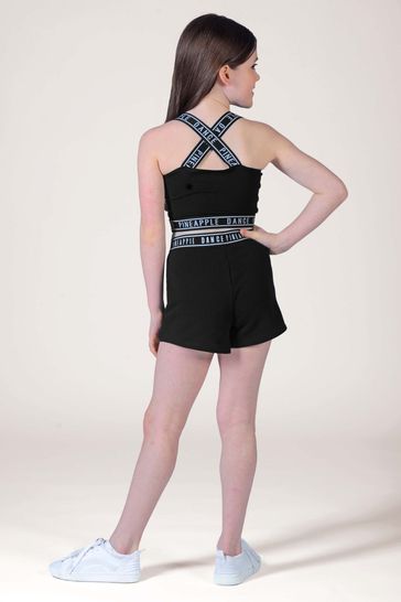 Pineapple Black Tape Band Shorts