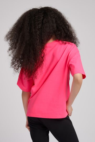 Juicy Couture Pink Boxy Crop T-Shirt