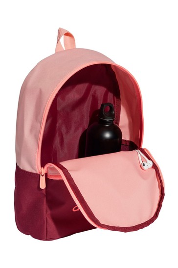 adidas Kids Burgundy Classic Linear Backpack