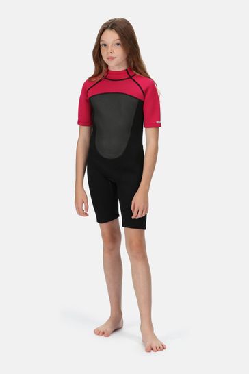 Regatta Junior Black Shorty Wetsuit